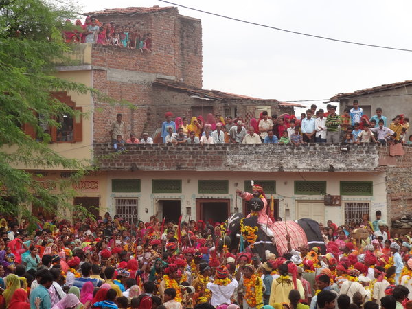 Festival in a village near Udaipur