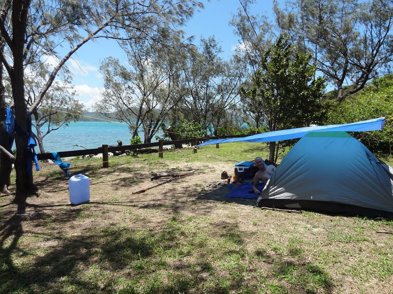 Camping in South Molle
