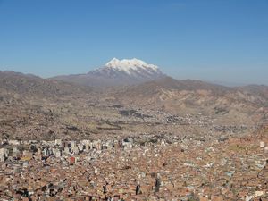 La Paz, view from El Alto