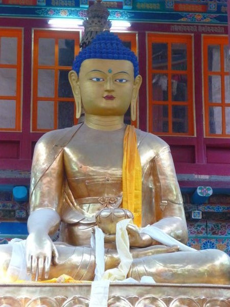 Hemis- Budha en temple
