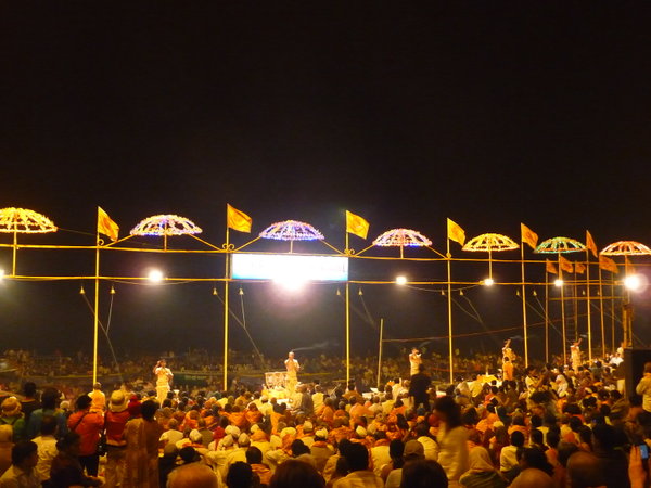 Varanasi - ceremonie krishna