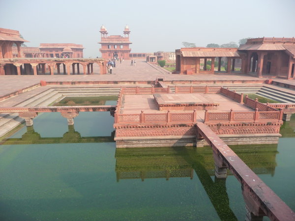 Fatehpur Sikri - cour palais