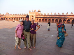 Fatehpur Sikri - cour mosquee
