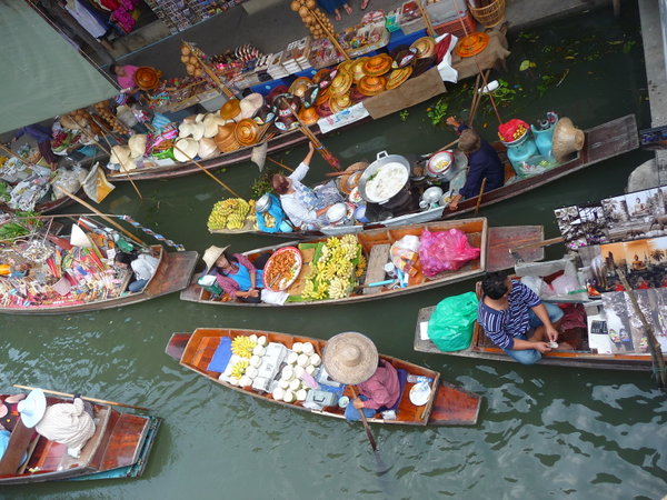 Marche flottant est de Bangkok