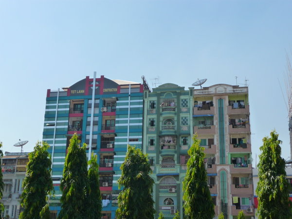 Yangon- bloc appartements