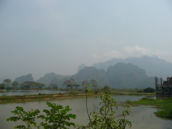 Hpa An - paysage