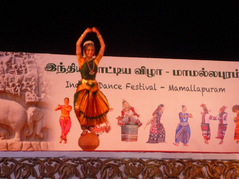 Mamallapuram - festival de danse indienne