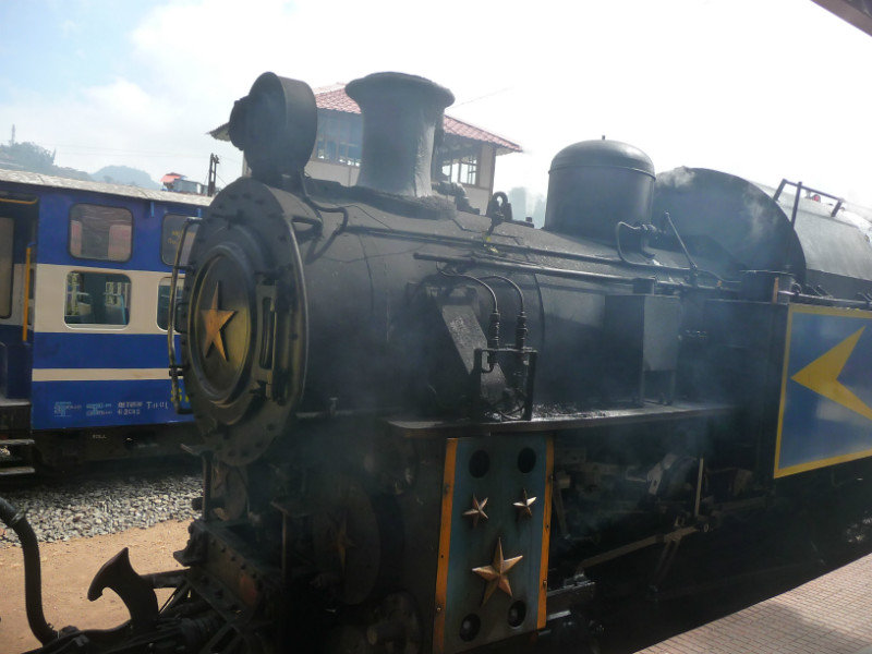 Coonoor - locomotive a vapeur