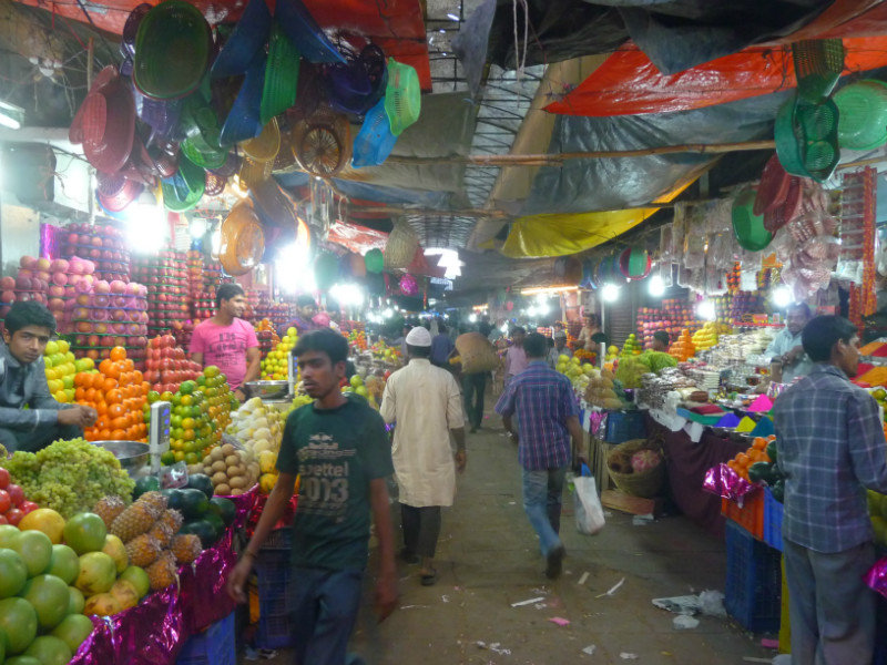 Mysore - marche, fruits