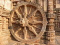 Konark - roue du chariot-temple