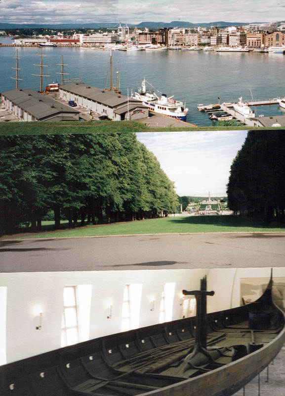 Oslo Norway" Harbor, Frogner Park, Viking Ship Museum