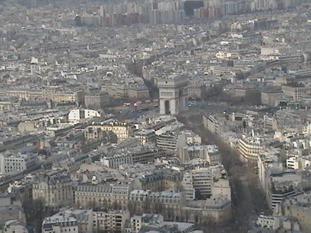 View from Tour Eiffel