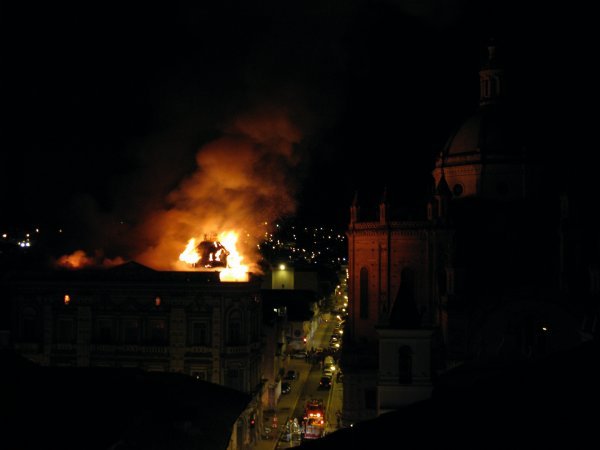 Fire! in Cuenca
