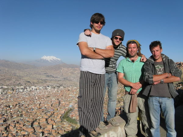 The boys in La Paz, Bolivia
