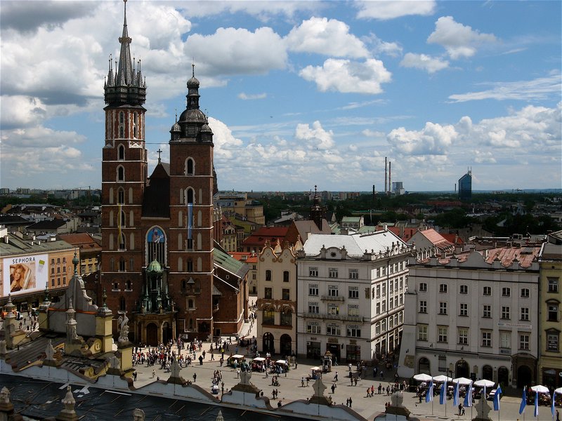 Krakow from the Belltower