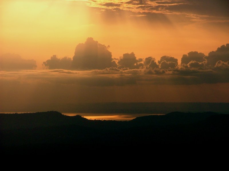 Lake Volta at Sunset