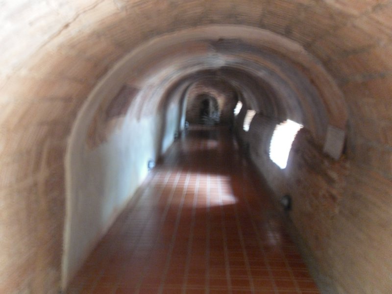 Tunnel in the monastery