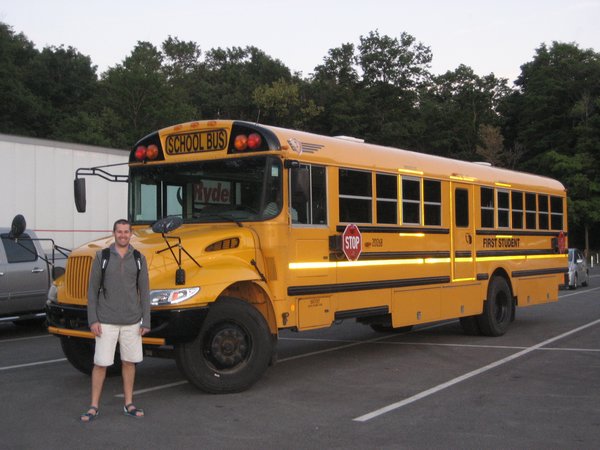 Kramer and his school bus