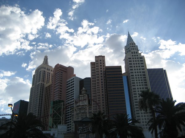 New York, as seen from Vegas