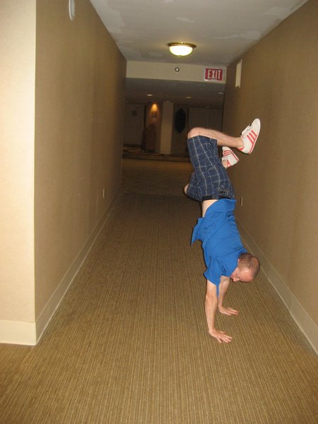 More hallway gymnastics