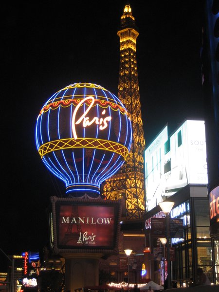 Paris, as seen from Vegas
