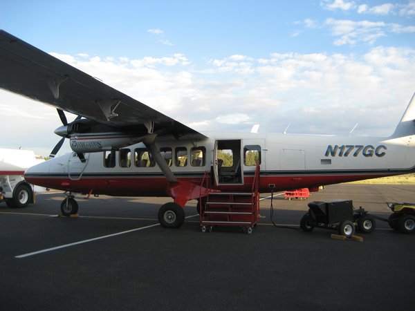 Our not-so-small plane