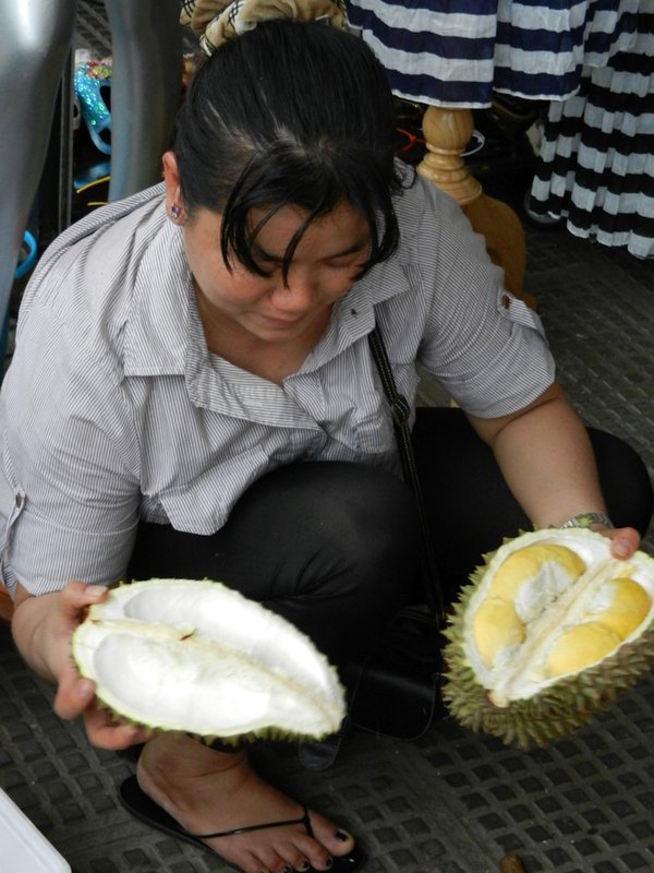 Durian seller