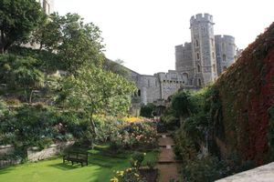 Windsor Castle's garden