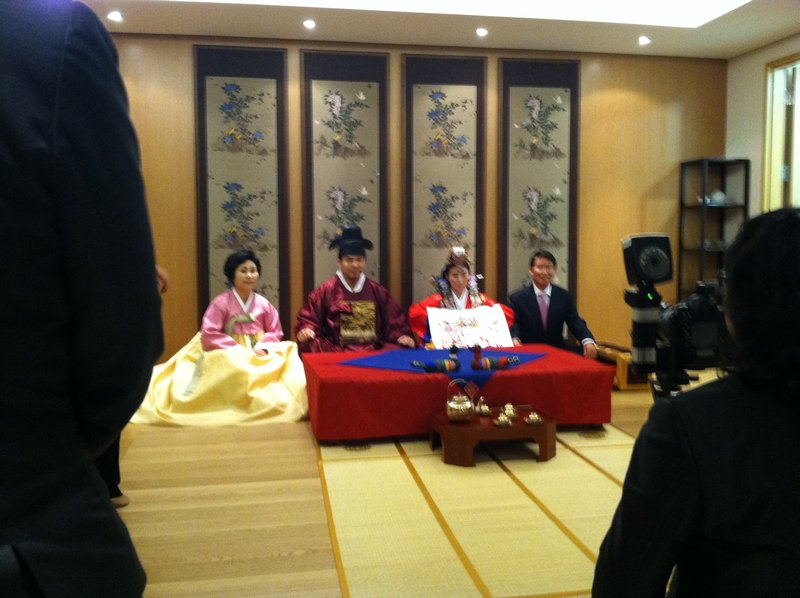 Wedding #1 - Korean TV drama?