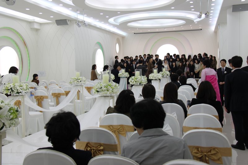 Wedding #2 - inside the chapel