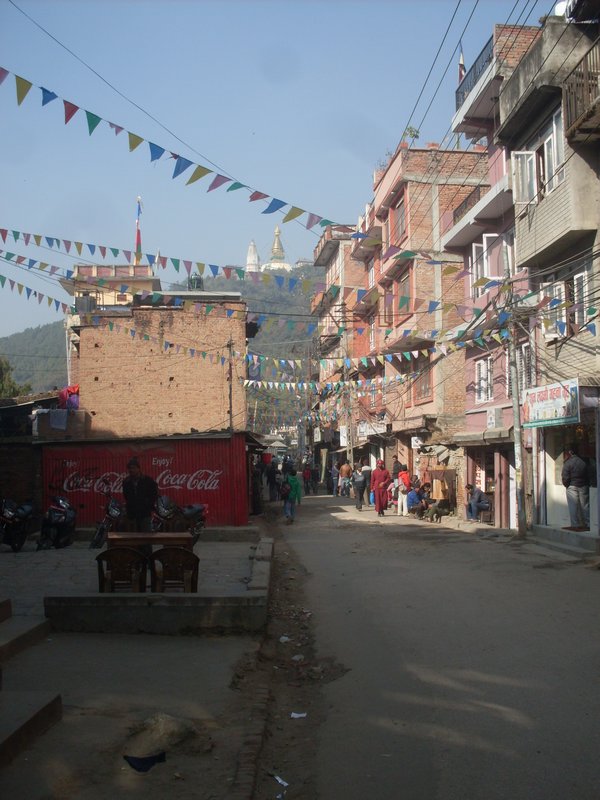 Empty steets of Kathmandu