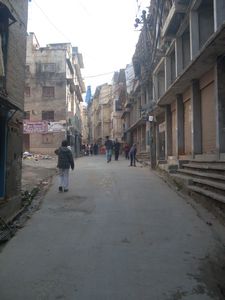 Empty Kathmandu streets due to strike