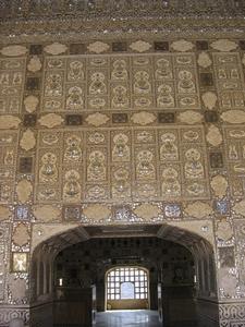Mirror Hall in Amber Fort
