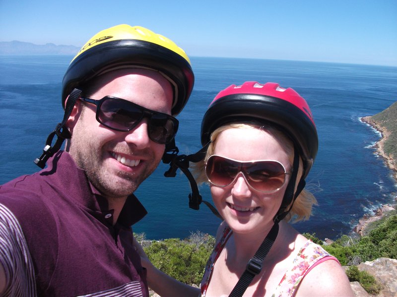 Cycling enthusiasts at Cape Point!! 