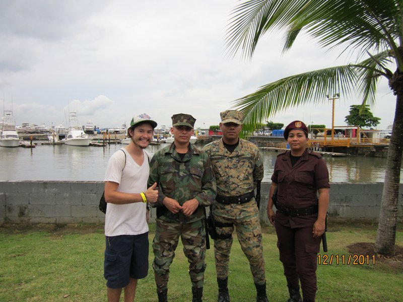 Jared and the Panamanian military