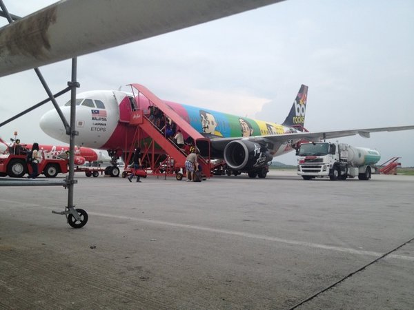 Flyet til Bali