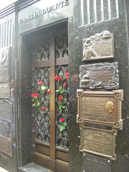 Eva Perons mausoleum