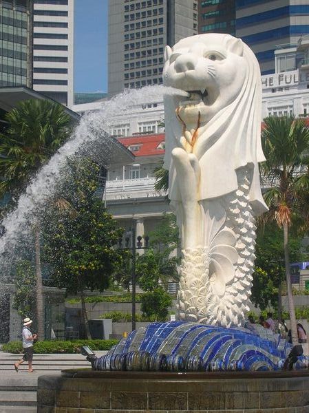 The Merlion of Singapore