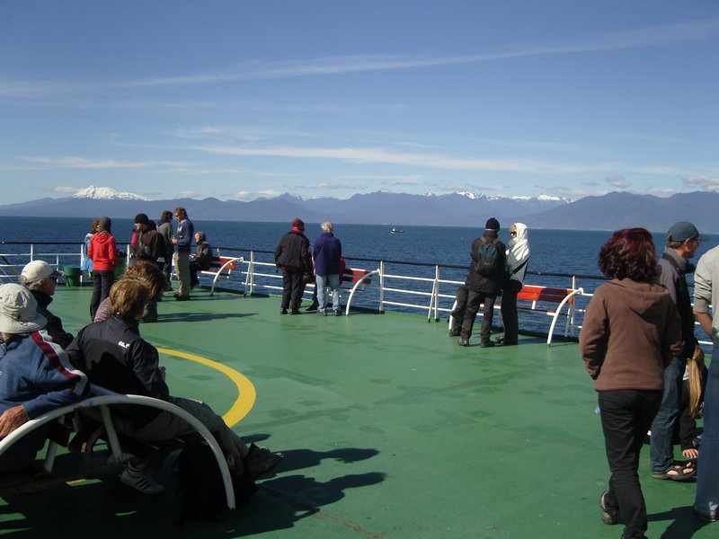 leaving Puerto Montt