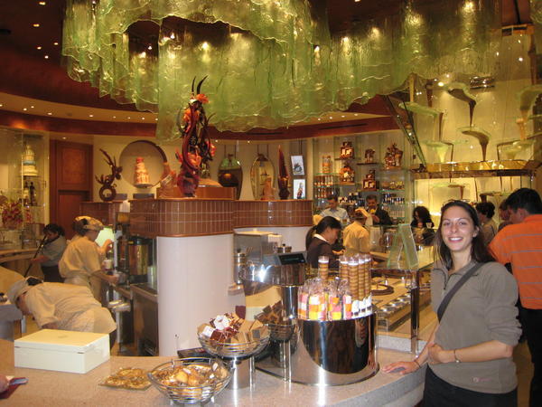 The Chocolate shop - in the Bellagio we think!