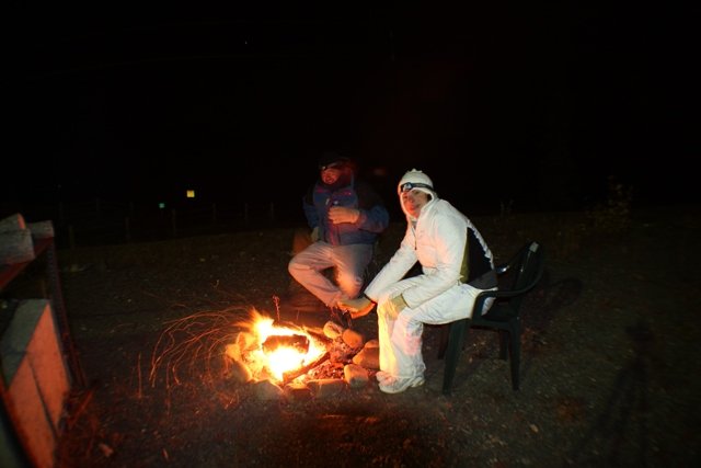 D & D Freezing at campfire