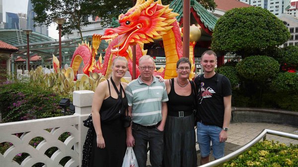 Familien Andersen i China Town
