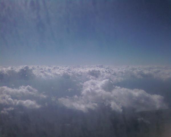 Clouds on a Jet Plane
