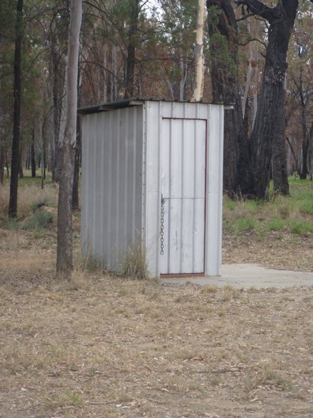 The tin shed toilet