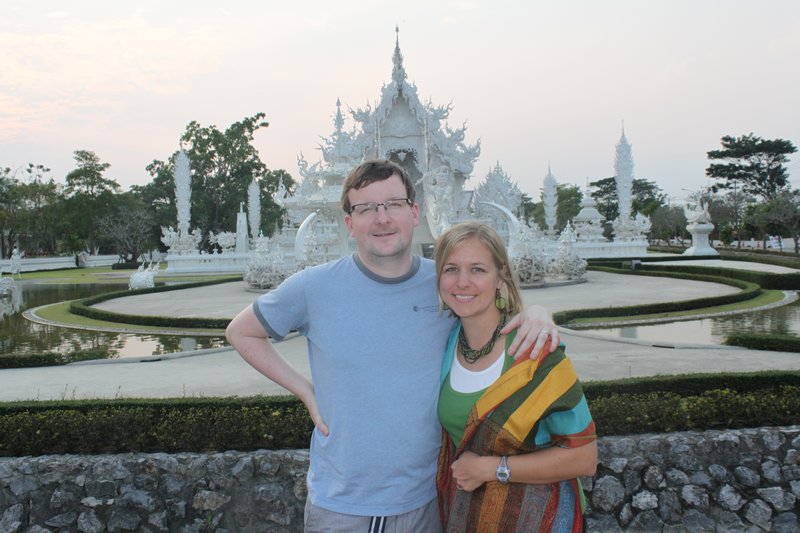 We visit the White Temple