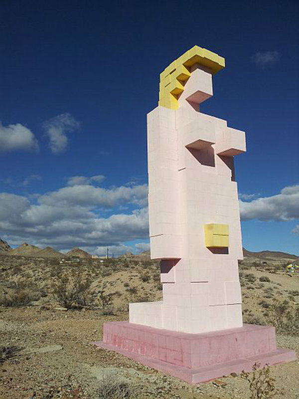 "Lady Desert: The Venus of Nevada" Created in 1992 by Dr. Hugo Heyrman