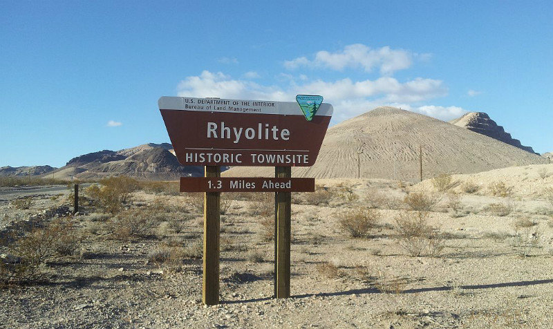 Entrance to Rhyolite