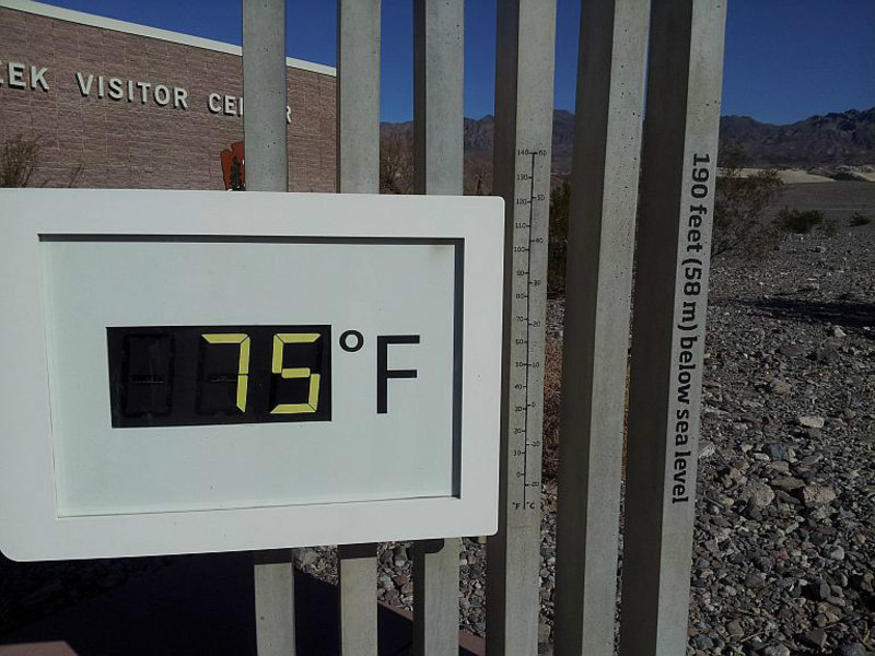 Temperature - December 25