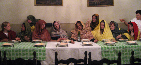 Re-enactment of The Last Supper