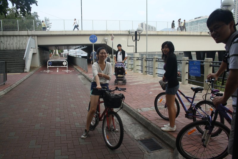 Cycling to Tai Po